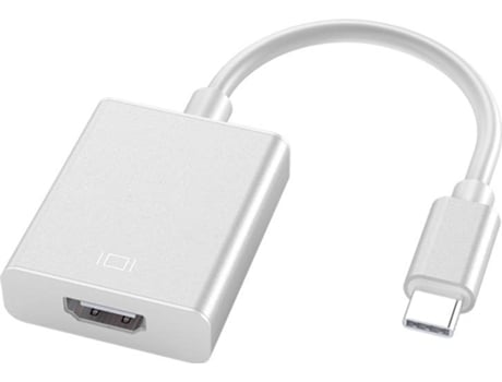 Conversor HOWEI Type C to HDMI (Prateado)