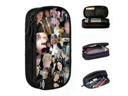 Estojo para lápis Sam e Colby X867 Bolsa para lápis Bolsa de armazenamento Presente para estudantes Papelaria escolar Ui867 Miraflow (fmy)