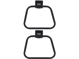Suporte Para Toalhas De Parede Em Aço Inoxidável, Conjunto Com 2