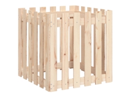 Garden Planter, Garden Planters Vidaxl Marrom Madeira De Pinho (60 X 60 X 60 Cm)