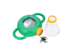 Visor Business de Insetos, Duas Vias, com 4x Ampliação, para Crianças, Brinquedo Educativo