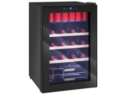 Frigorífico para Vinhos 53l com Prateleiras Ajustáveis para 12 Garrafas e 25 Latas, 43x45x64 cm, preto BTFORUS