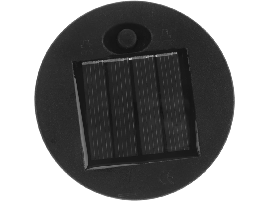 Caixa De Bateria Para Luz Solar Led, Tampa E Painel Superior Para Lanterna Suspensa, Resistente Às I Gokoco