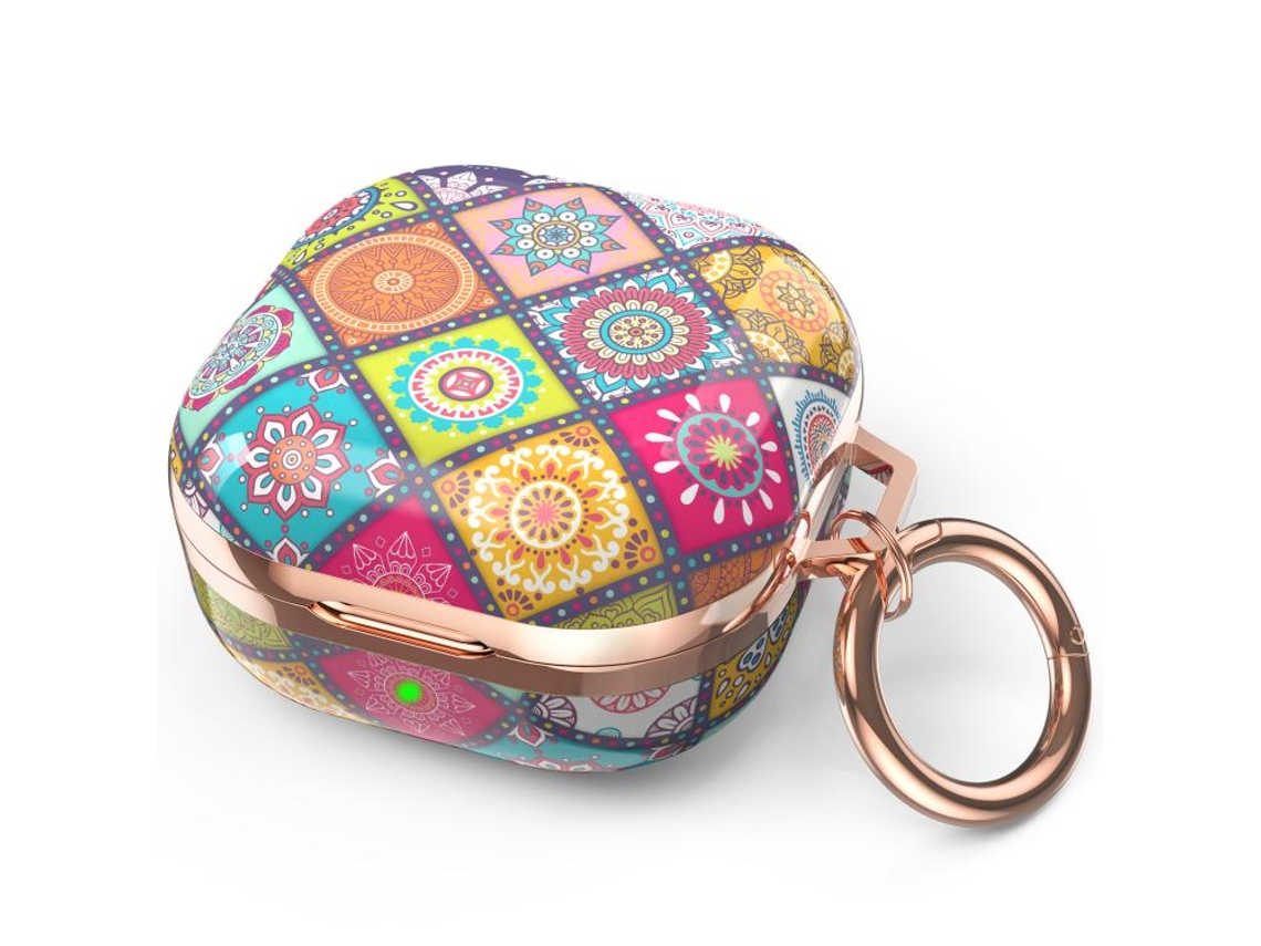 Capa Protetora Halinuia Tpu Boémia Modelo Dd-wg01 (compatível Buds Pro/live/2/2 Pro/fe, Estilo Casual)