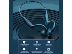 Fones de Ouvido LAXISCREED Bluetooth 5.1 Condução Óssea