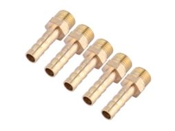 Laxiscreed Pack De 5 Conectores Macho Bsp 6mm Para Mangueira