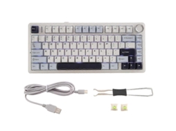 Mini Teclado Bluetooth Triplo com Touchpad TAISHENGDA