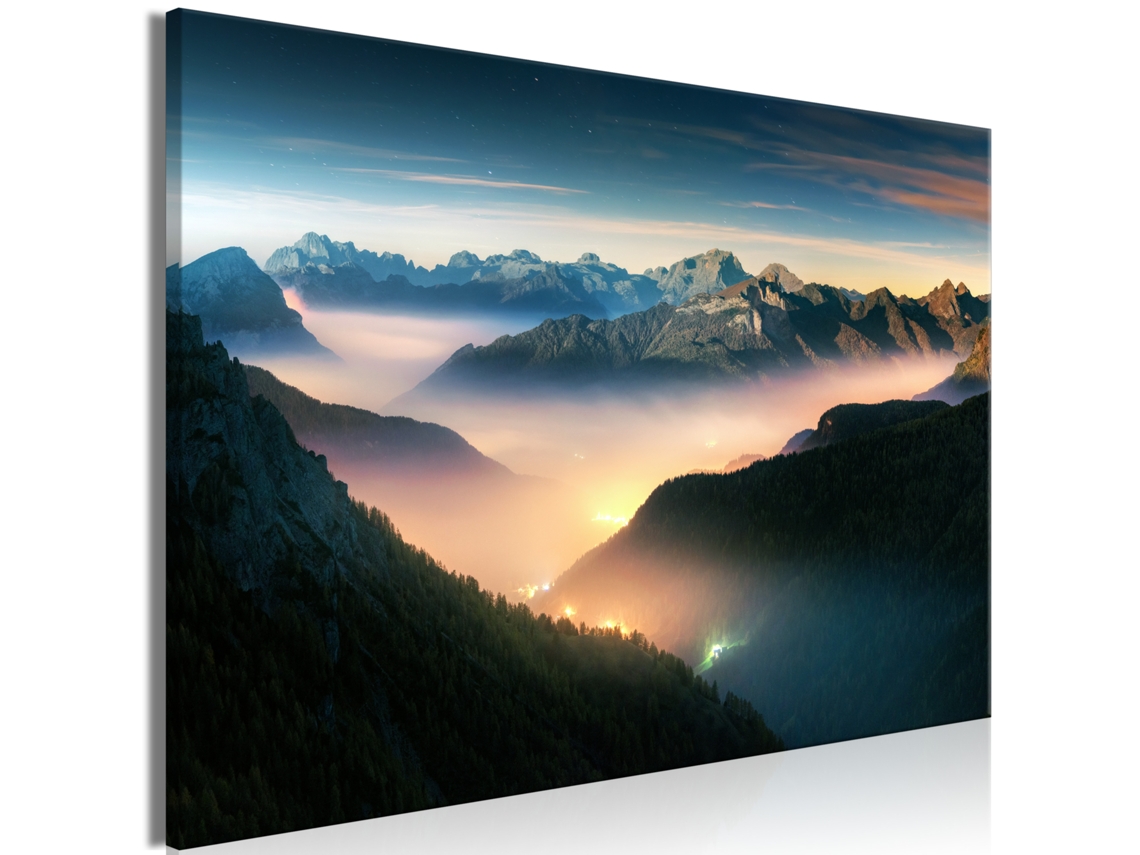 Quadro ARTGEIST Mountain Breath (1 Part) Wide - Second Variant (120x80)