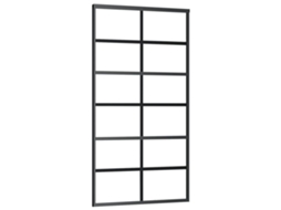 Sliding Door, Sliding Doors Vidaxl Preto Vidro (102 X 205 Cm)