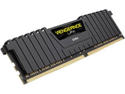 Memória RAM DDR4 CORSAIR CMK16GX4M2Z2400C16 (2 x 8 GB - 2400 MHz - CL 16 - Preto)