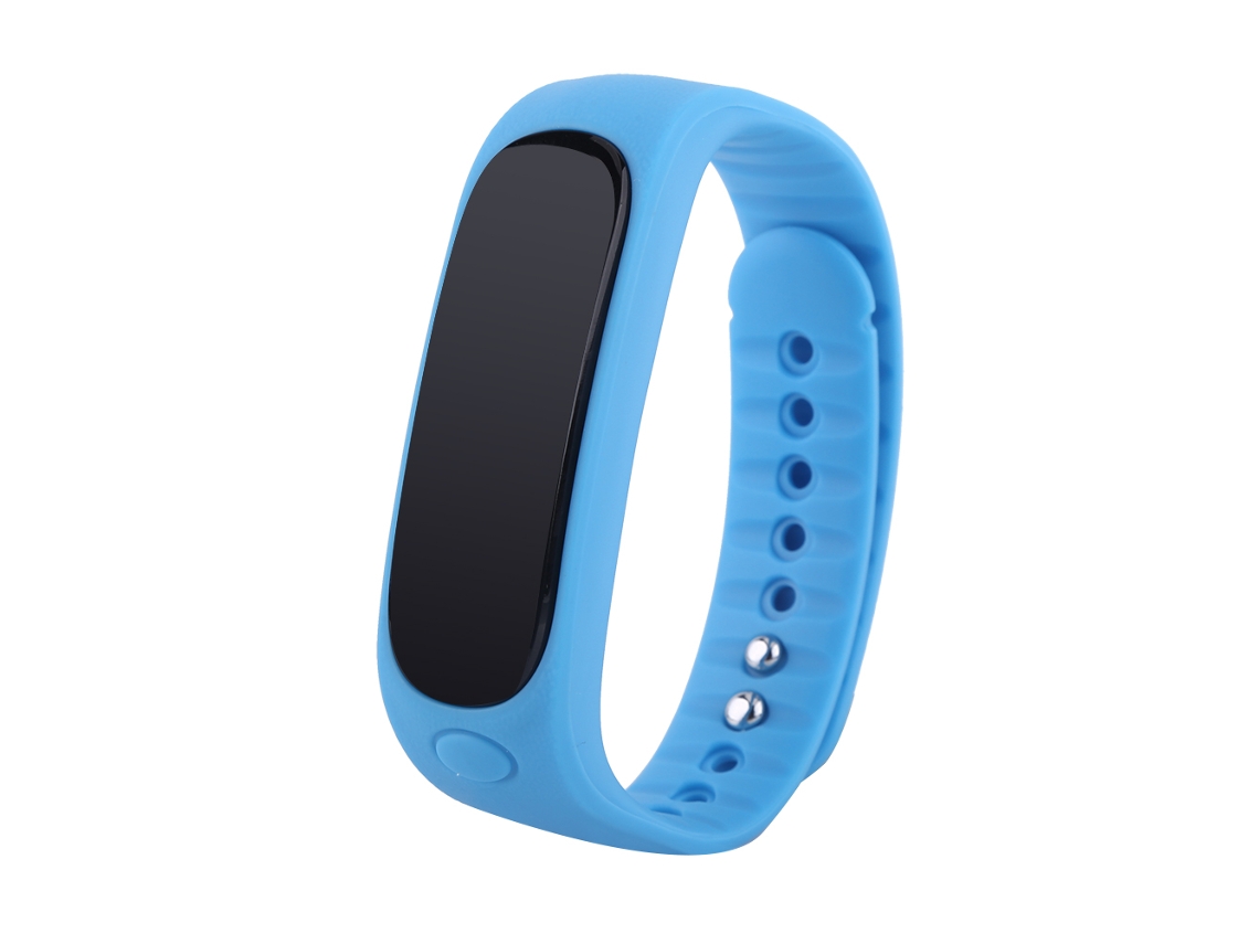 Relógio Inteligente Bluetooth À Prova D'água e Pulseira Esportiva T02 . EOOCOO (azul)