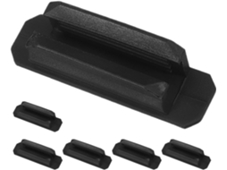 Suporte adesivo de silicone Ciieeo para lápis, organizador de mesa compacto e durável para decoração escolar, ideal para