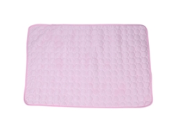 Tapete Refrescante, com Gel, para Cães e Gatos, Portátil, Uso no Verão, Tamanho Xl, Rosa AQUAFORGE