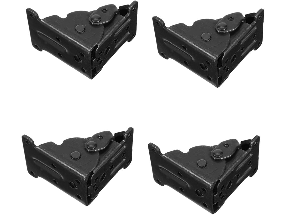 Conjunto De 4 Dobradiças Dobráveis Para Pés Mesa, Com Travamento