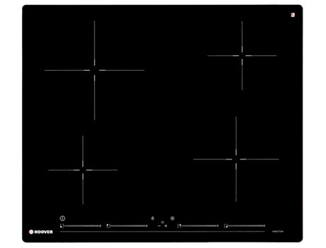 Placa de Indução HOOVER HIS 4BC (Elétrica - 60 cm - Preto) — Eléctrica de Indução | Largura: 60 cm