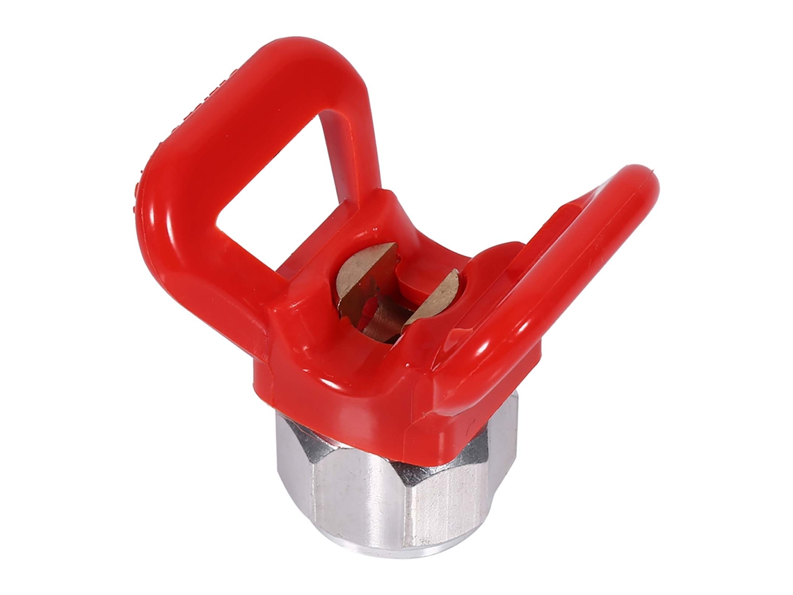 Bico De Pintura Sem Ar Vermelho Com Protetor Universal Novo