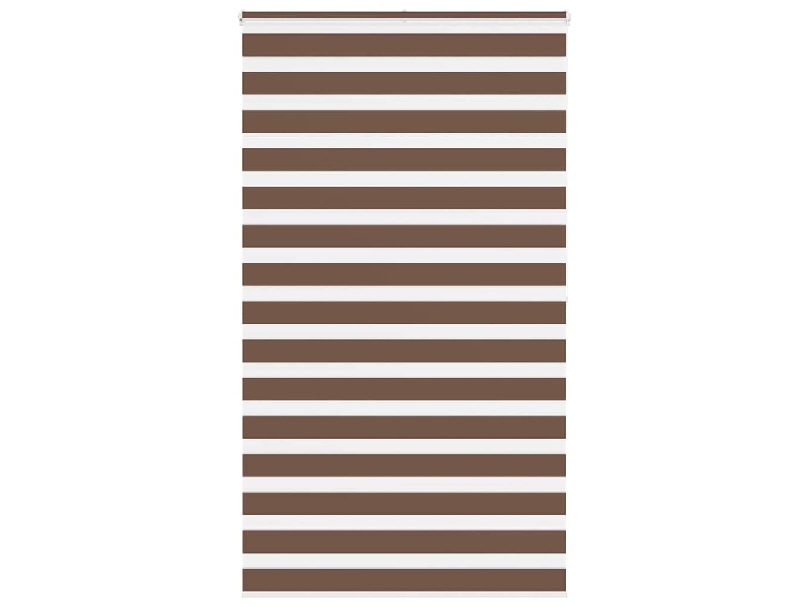 Zebra Blind, Zebra Blinds Vidaxl Marrom Poliéster (135 X 200 Cm)