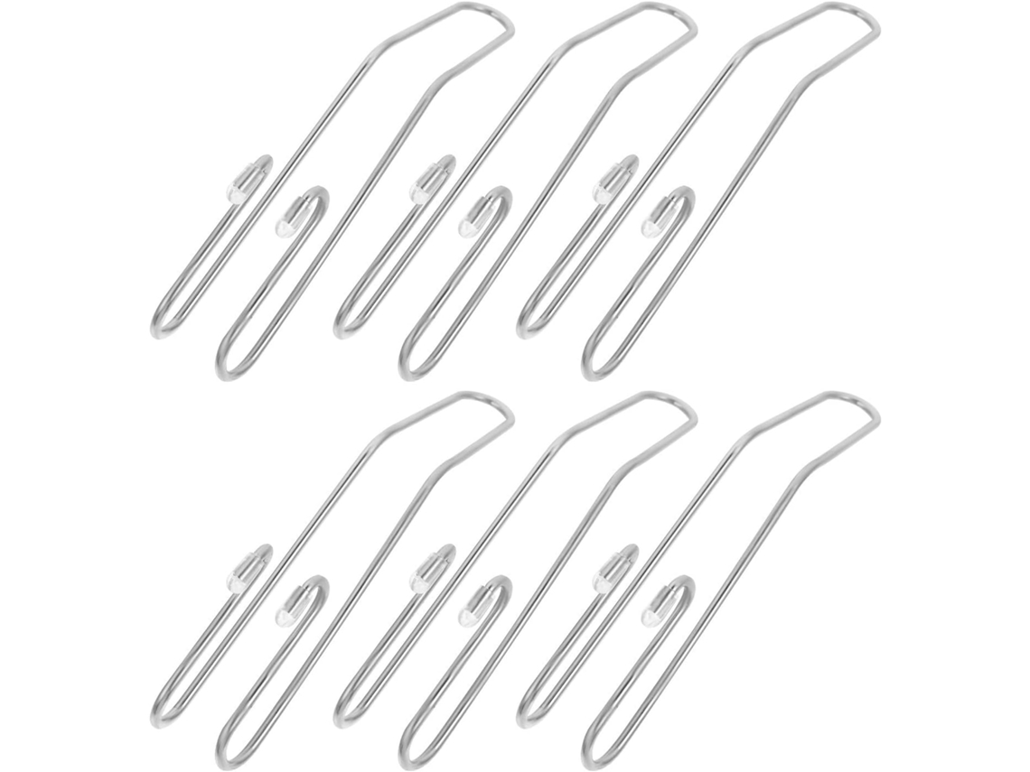 Ganchos De Aço Inoxidável De Alta Capacidade (5 Kg, 10 Unidades), Resistentes À Ferrugem E À Prova D'água.