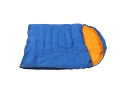 Saco de Dormir para Cães Impermeável Azul Laranja