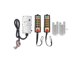 Controle Remoto Industrial para Guindaste com Alça Dupla, 6 Teclas, Elevador Elétrico, Transmissor e Receptor Sem Fio, Dc24v._ptg