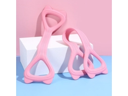 2pcs Fita Resistência Fitness Silicone Para Mulheres E Homens Treino Pernas Ankles Yoga Interior 45x11cm
