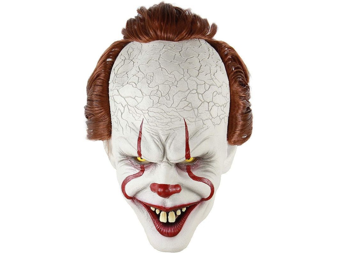 2026 máscara de Payaso de Látex para Halloween, Material Ecológico, Talla Única para Adultos Y Adolescentes.