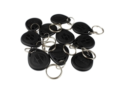 Pacote com 10 Smart Tags RFID 125 kHz com Chaves Exclusivas BRILVIBERA