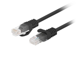 Cabo De Conexão Lanberg Utp Cat 5e Para Switch, Roteador E Modem, Transferência Rápida.