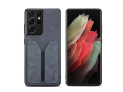 Capa Traseira Em Pu Elástica Para Samsung Galaxy S23 Ultra 5g Denior Dv