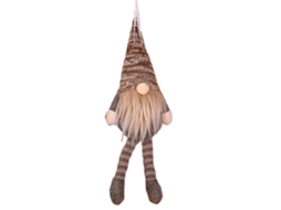 Adorno De Árvore De Natal Com Boneca Florestal Sentada