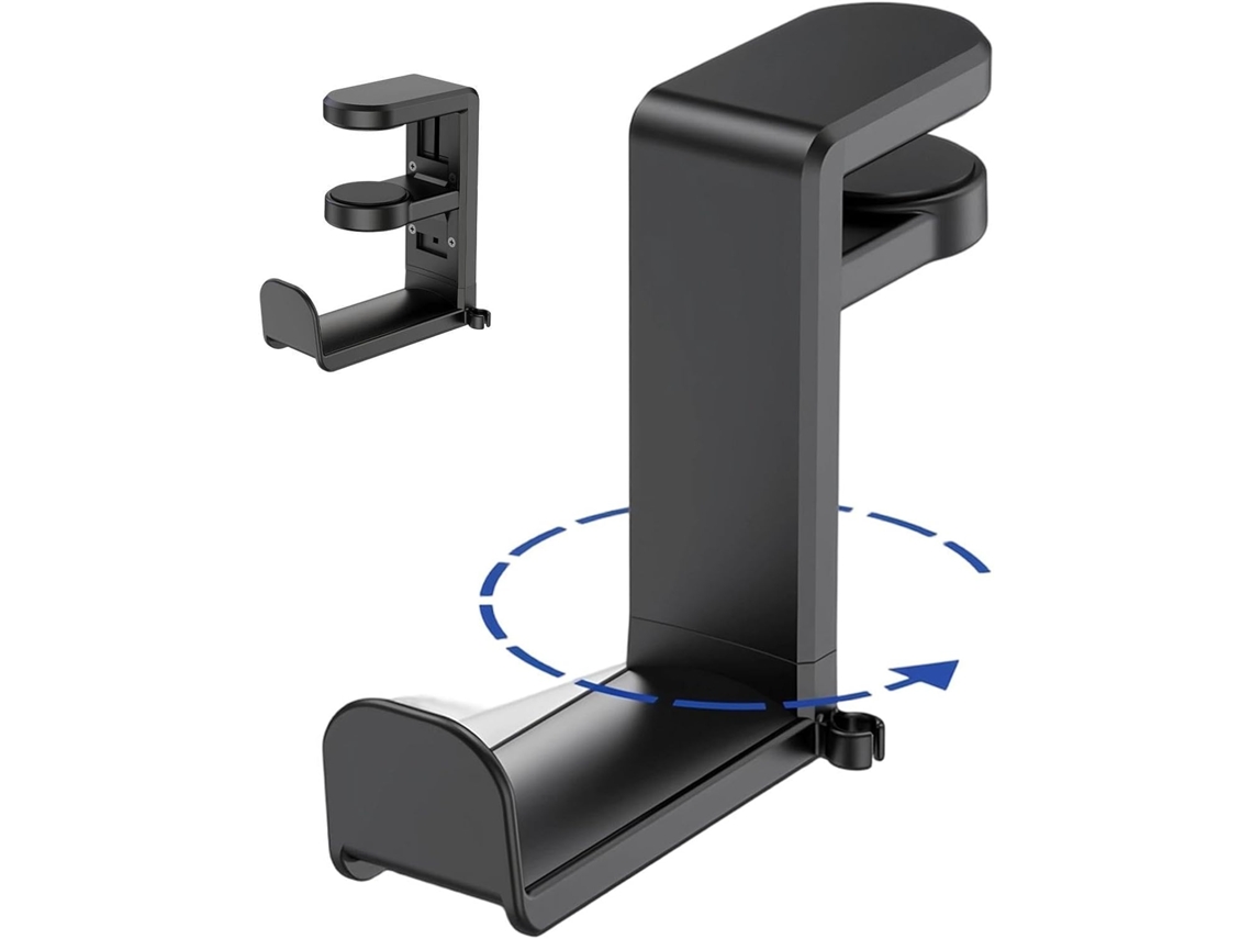 Suporte Para Fones De Ouvido, Armazenamento Para Fones De Ouvido, Rotação De 360 Graus Com Suporte
