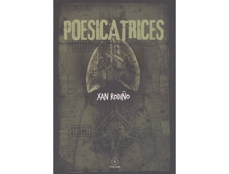 Livro Poesicatrices de Xan Rodiño García (Galego)
