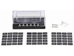 Bloco De Lâminas 6 Vias Para Carro, Barco, Autocaravana, Caminhão Dc 12-32v