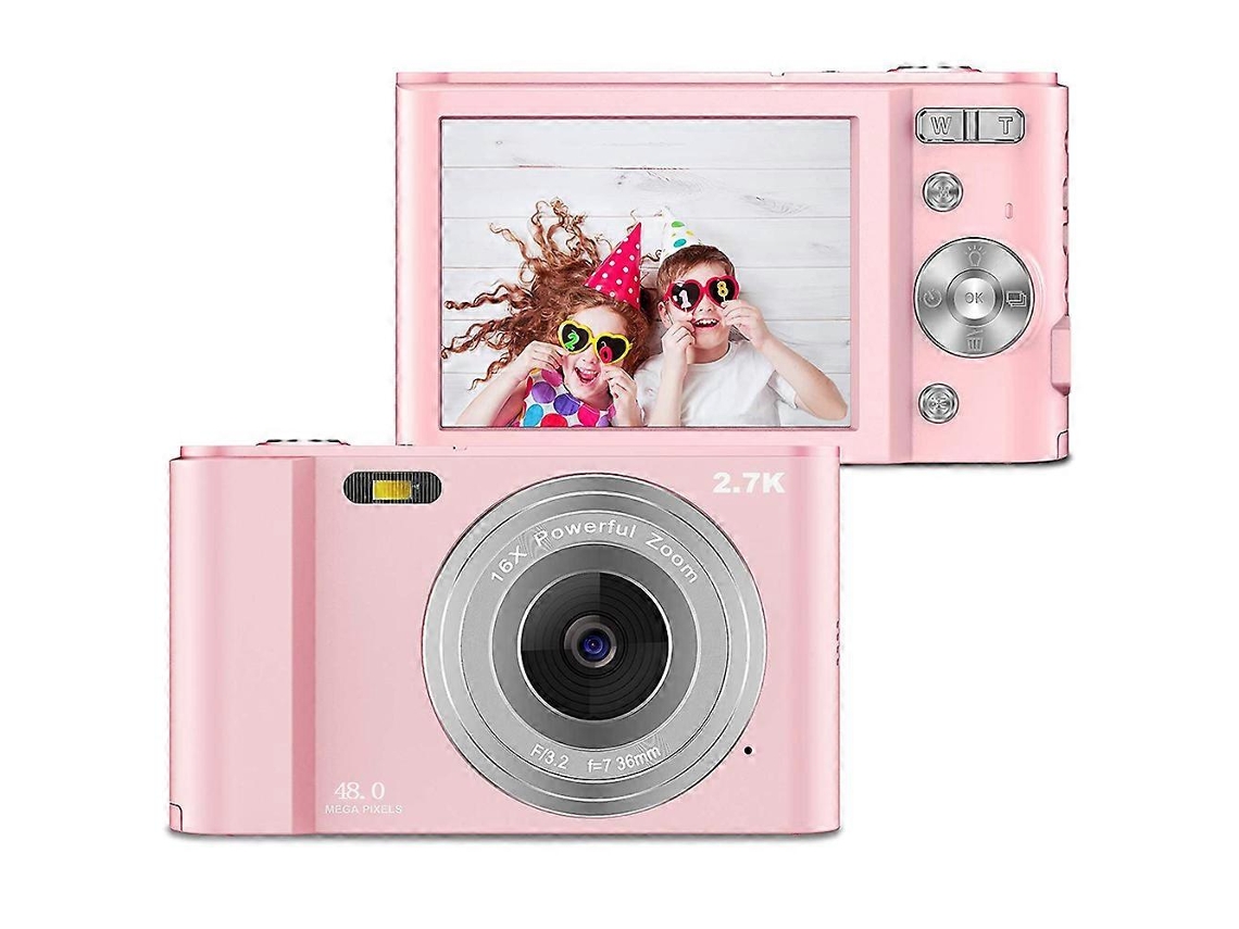 Câmera Digital 4k Full Hd, Sensor Cmos De 48 Mp, Design Compacto E Portátil.