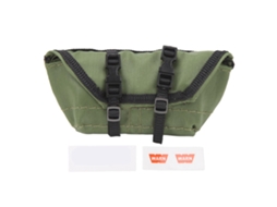 Mali bolsa de Viagem Esportiva para Carro Rc em Nylon Decoração Miniatura Simulada Peças para Traxxas Trx4m 1/18 Verde