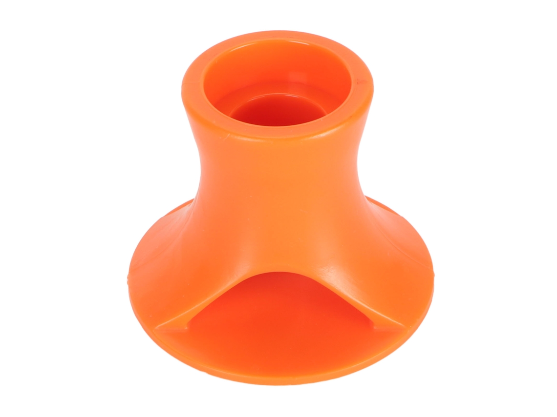 Suporte De Cola Líquida Plástico Resistente Base Estável Para Manualidades Diy Scrapbooking Laranja