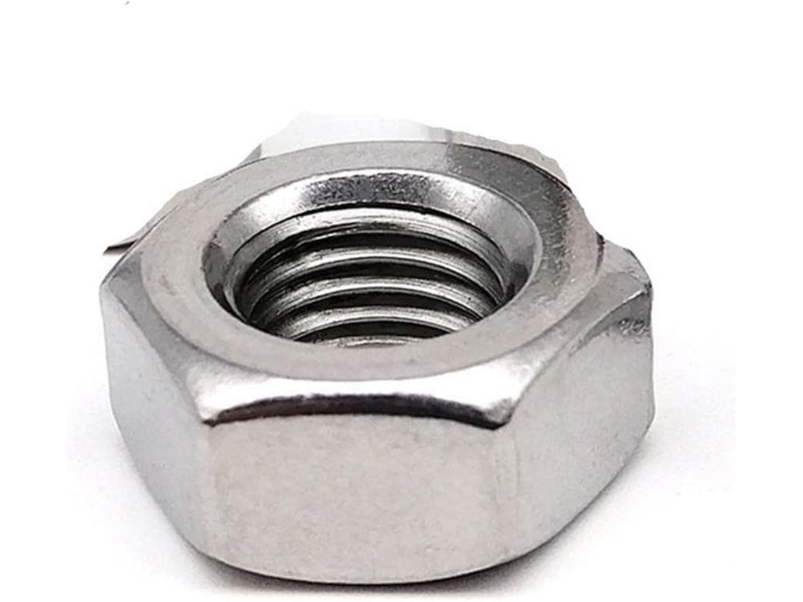Porcas De Aço Inoxidável 5 10 Peças Porca Sextavada M12, Passo 1, 25