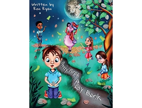 Livro Pretty Purple Piggy Bank Ron Ryan (Inglês)