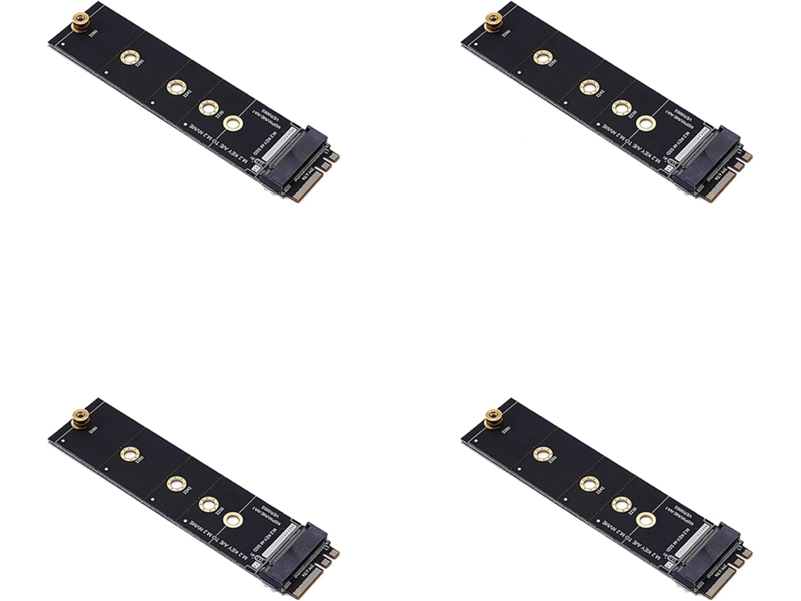Adaptador de Placa de Expansão Key M com 4 Slots M.2 A+e para Nvme Ngff SFUSHOS