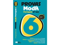 Livro Preparar As Provas Moda 2025 - Português - 6.º Ano De Autor Desconhecido (Português)