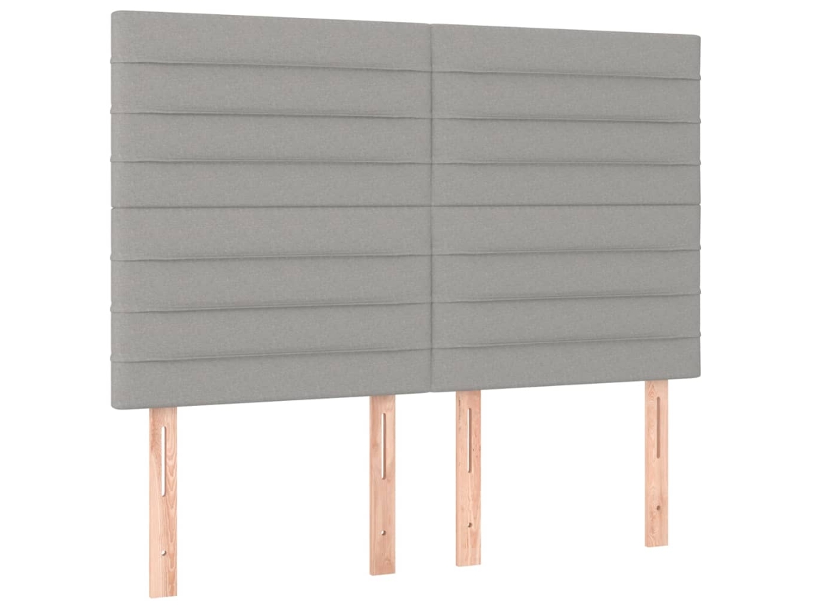 Headboard, Headboards Vidaxl Cinzeto Tecido (144 Cm)