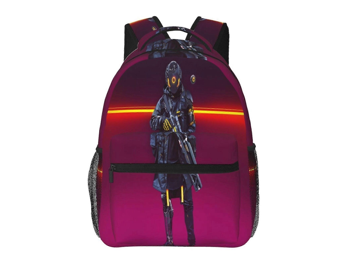 Mochila Cyberpunk Heroes, Durável E Leve, Alça De Ombro Impermeável E Respirável W120 Olysi Shop