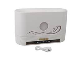 Umidificador Laxiscreed De Chama Para Casa Com Aromaterapia, Luz Noturna E Conexão Usb