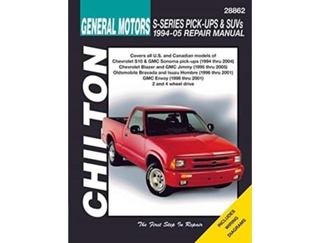 Livro General Motors SSeries Pick Ups SUVs de Haynes (Inglês)