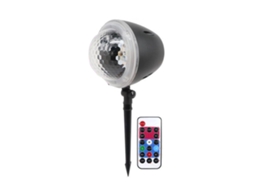 Projetor Led LAXISCREED Controle Remoto Projeção Ondas