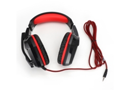 Fone De Ouvido De Jogo Com Microfone H-1 3.5mm E Microfone Omnidirecional De Áudio