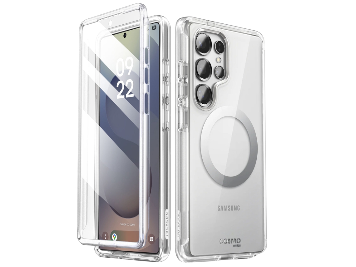 I-blason Capa Integral Para Samsung S25 Ultra Antichoque Coleção Cosmo Transparente