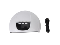 Lâmpada De Unhas Led Usb 45w Secador Rápido De Esmalte Em Gel Para Manicure Branco