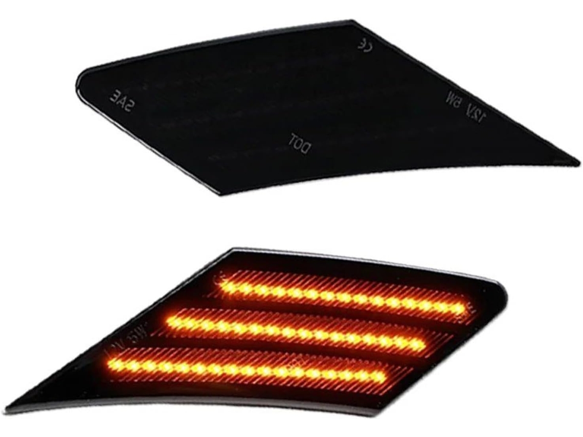Conjunto De Indicadores Direção Em Led, Luzes De Posição Laterais, Indicadores De Direção Dinâmicos Âmbar Para Toyota 86