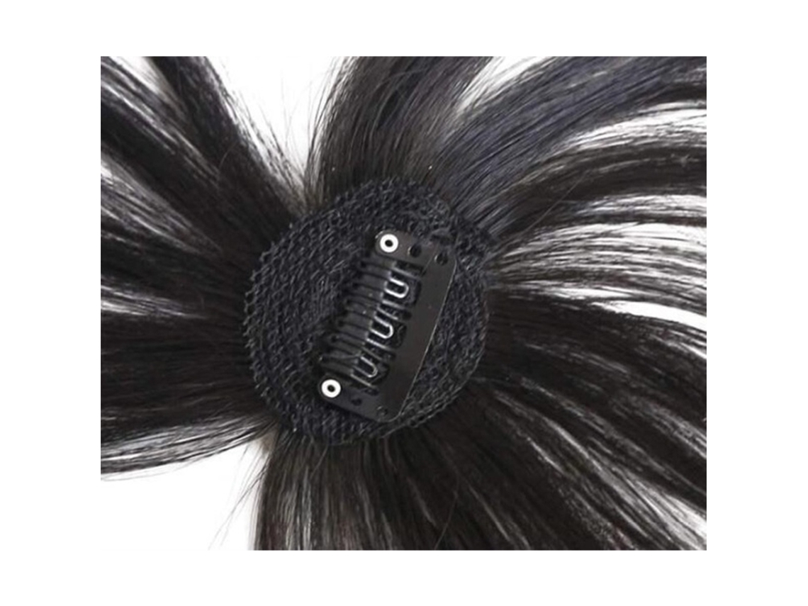 Extensão De Franja 3d Air Bangs Invisível Com Costura Fina E Natural Para Volume E Modificação Facial